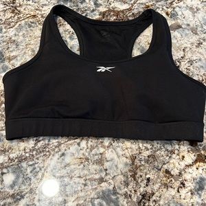 Reebok Black Sports Bra -Size Large